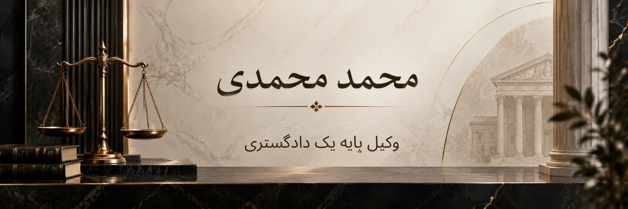 محمد محمدی، وکیل پایه یک دادگستری